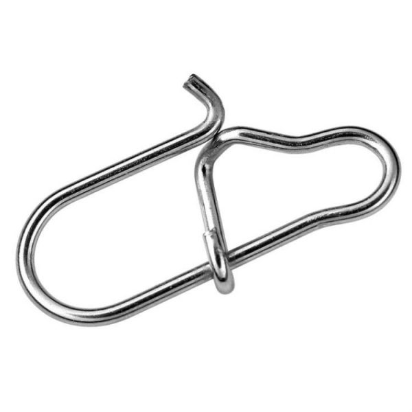 100 PCS / 10 Set SeaKnight Connect-SK01 Stainless Steel Opening Eight-shaped Ring Connector Luya Pin Hook, Specification: 1 - Image 4