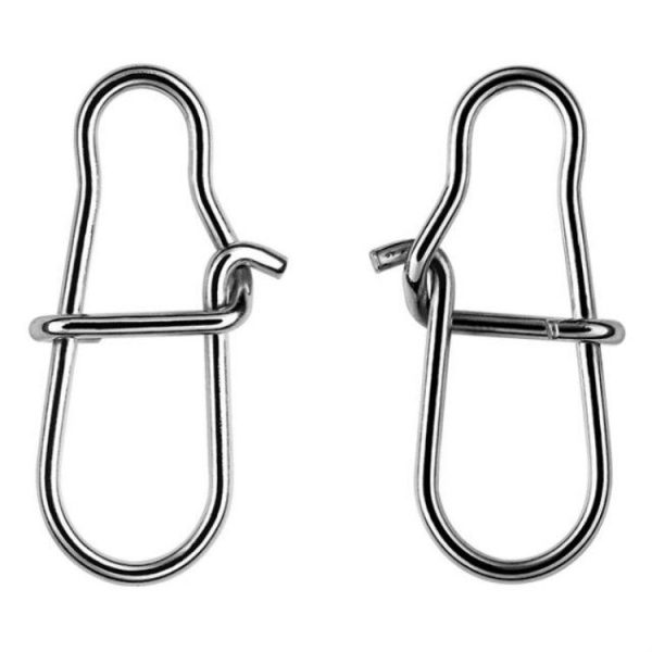 100 PCS / 10 Set SeaKnight Connect-SK01 Stainless Steel Opening Eight-shaped Ring Connector Luya Pin Hook, Specification: 2 - Image 2