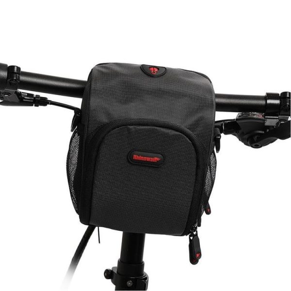 Rhinowalk TF910 Bicycle Front Handlebar Bag Multifunctional Waterproof Phone Bag Riding Bag (Black)