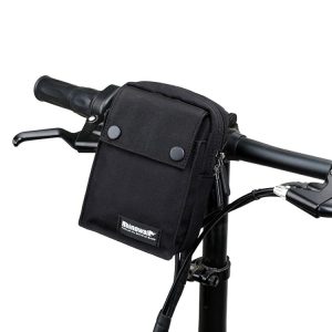 Rhinowalk Bicycle Handlebar Bag Multifunctional Storage Bag Waterproof Clutch (Black)