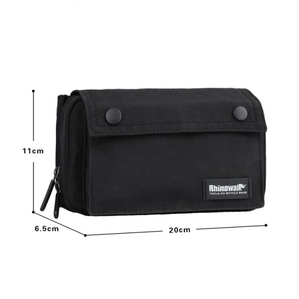 Rhinowalk X2012 Riding Multifunctional Vehicle Front Bag Bike Handlebar Bag Hand Storage Bag (Gray) - Image 5