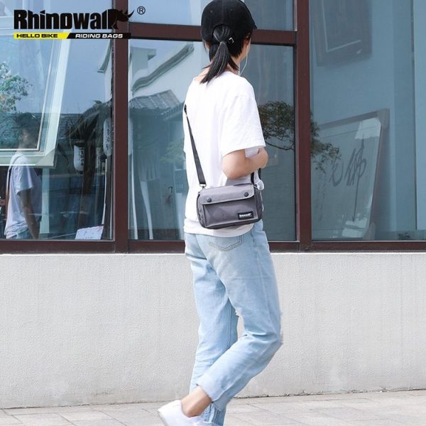 Rhinowalk X2012 Riding Multifunctional Vehicle Front Bag Bike Handlebar Bag Hand Storage Bag (Gray) - Image 7