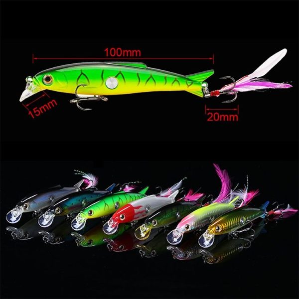SeaKnight SK007 Long Throw Lure Bait Shallow Water Floating Mino Fake Bait (L05) - Image 3