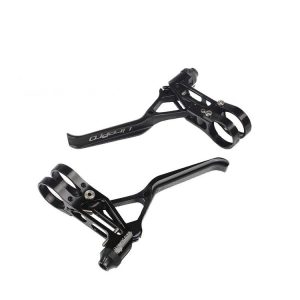 Litepro LP UltraLevers CNC Folding Bike Road Bike Small Wheel V Brake Lever, Color: Black