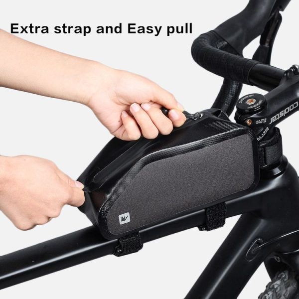 Rhinowalk Bicycle Front Beam Upper Tube Bag Lightweight Waterproof Riding Bag Cycling Beam Bag - Image 5