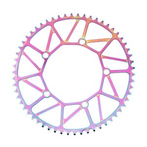Litepro LP Positive and Negative Teeth Single Disc 130MM BCD Folding Bicycle Sprocket Wheel, Specification: 52T (Colorful)