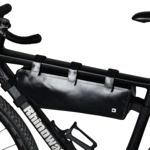Rhinowalk Bicycle Front Crossbeam Triangle Bag Fully Waterproof Mountain Bike Front Tube Bag Cycling Tool Bag