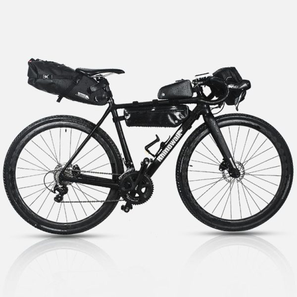 Rhinowalk Bicycle Front Crossbeam Triangle Bag Fully Waterproof Mountain Bike Front Tube Bag Cycling Tool Bag - Image 5