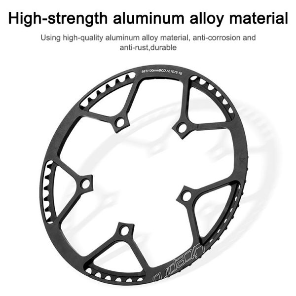 Litepro Folding Bike Sprocket Wheel LP Disk Disc, Specification: 47T (Red) - Image 3