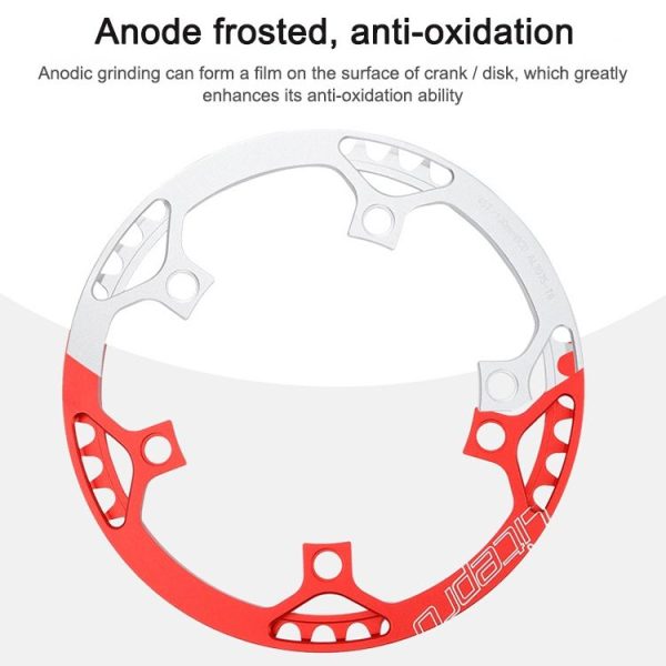 Litepro Folding Bike Sprocket Wheel LP Disk Disc, Specification: 47T (Red) - Image 4
