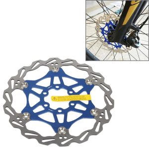 SNAIL FD-01 Mountain Bike Floating Disc Bicycle Brake Pad Six Nail Brake Disc, Size: 160mm, Color: Blue