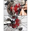 SNAIL FD-01 Mountain Bike Floating Disc Bicycle Brake Pad Six Nail Brake Disc, Size: 160mm, Color: Blue - Image 5