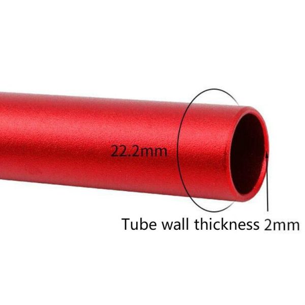 Litepro Mountain Bike Handlebar Folding Handlebar Horizontal LP Straight Handle, Size: 540mm (Red) - Image 3