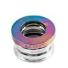 Litepro Folding Bike Headset 44mm Built-in Bearing Headset For Dahon BYA412 P18 P8 Headset, Color: Electroplating Color