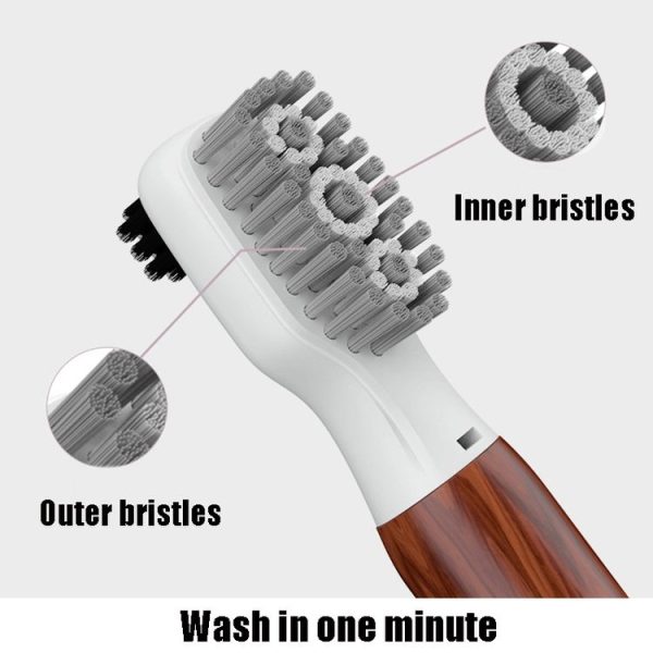 Sonic Vibration Shoe Brush Electric Shoe Washing Double Bristles to Clean Lazy Wash Protector, Colour: Sonic Electric Shoe Brush - Image 8