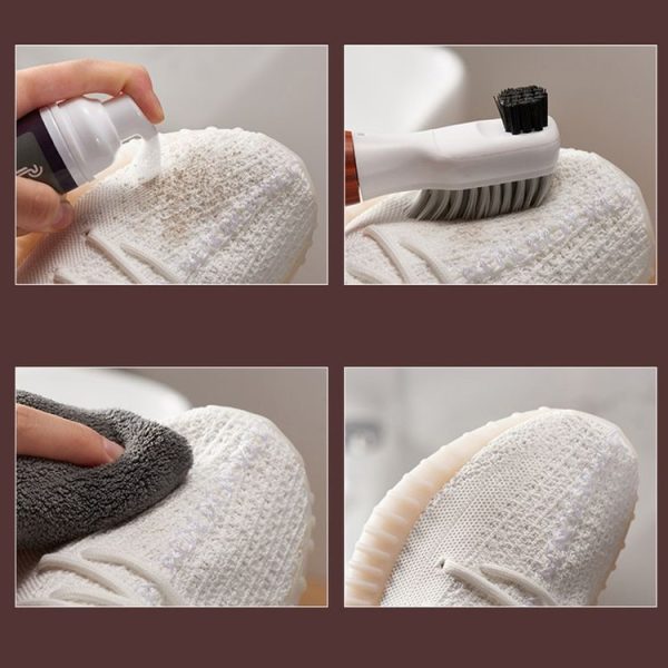Sonic Vibration Shoe Brush Electric Shoe Washing Double Bristles to Clean Lazy Wash Protector, Colour: Sonic Electric Shoe Brush - Image 9