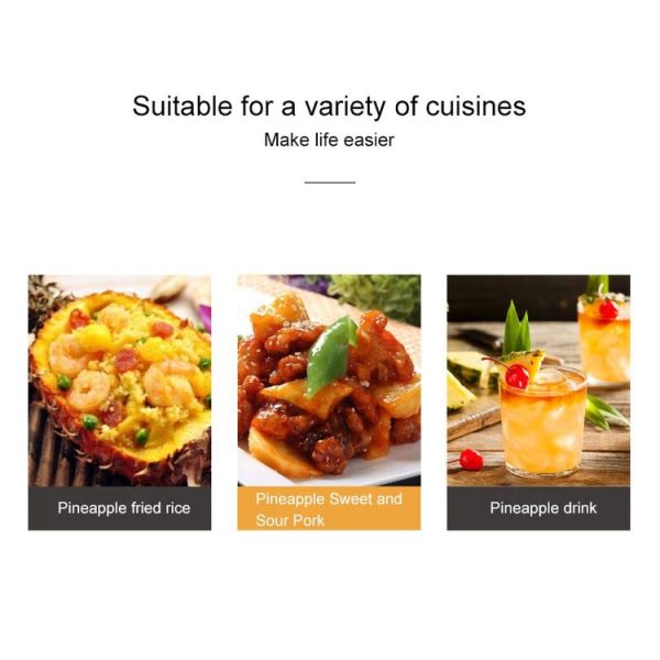 Stainless Steel Pineapple Knife Peeler Pineapple Core Remover - Image 6