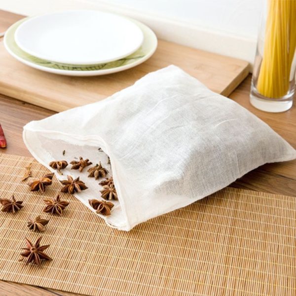 100pcs / Pack 20x25cm Soup Gauze Filter Bag Kitchen Utensils Soup Residue Isolation Bag - Image 4