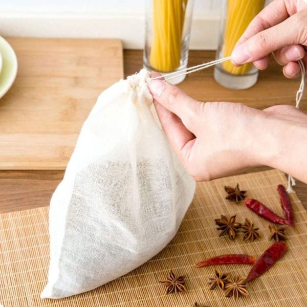 100pcs / Pack 20x25cm Soup Gauze Filter Bag Kitchen Utensils Soup Residue Isolation Bag - Image 6