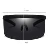 Large Frame Full Protection Outdoor Boy & Girl Sunglasses UV-proof Baby Sunglasses, Frame color: Green Frame Mercury Film - Image 3