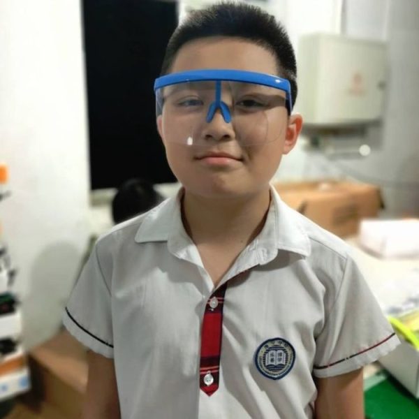 Large Frame Full Protection Outdoor Boy & Girl Sunglasses UV-proof Baby Sunglasses, Frame color: Green Frame Mercury Film - Image 6