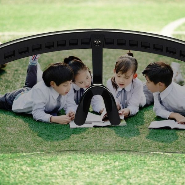 Large Frame Full Protection Outdoor Boy & Girl Sunglasses UV-proof Baby Sunglasses, Frame color: White Frame Transparent Film - Image 9