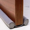 Door Gap Sealing & Sound Insulation Strip Door & Window Gap Wind-proof & Warm-keeping Paste Dust-proof Tape (Black) - Image 3