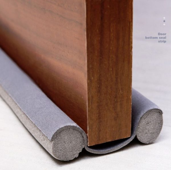 Door Gap Sealing & Sound Insulation Strip Door & Window Gap Wind-proof & Warm-keeping Paste Dust-proof Tape (Black) - Image 3
