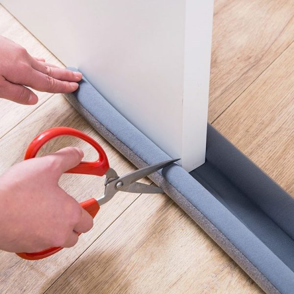 Door Gap Sealing & Sound Insulation Strip Door & Window Gap Wind-proof & Warm-keeping Paste Dust-proof Tape (Black) - Image 4