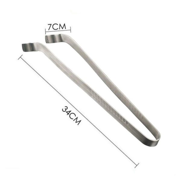 Stainless Steel Barbecue Clip Barbecue Tool Bread Clip Spaghetti Food Clip Steak Clip - Image 2