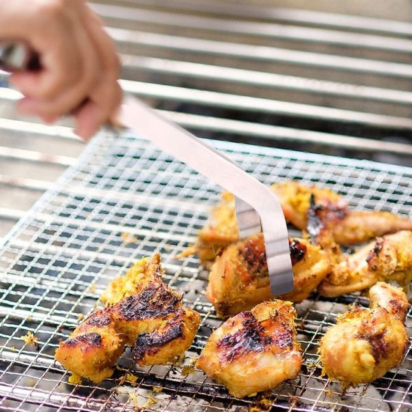 Stainless Steel Barbecue Clip Barbecue Tool Bread Clip Spaghetti Food Clip Steak Clip - Image 6