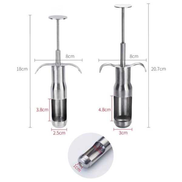 Stainless Steel Red Date Pitting Device Cherry Fruit Coring Device, Specification: Large - Image 4