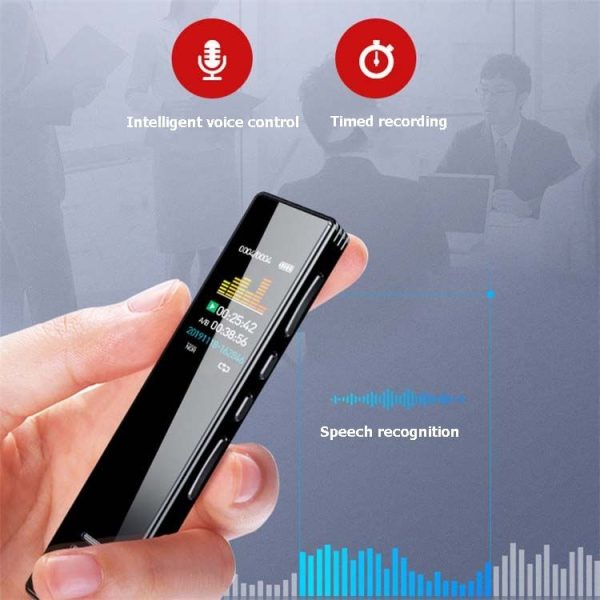MROBO A10 Professional Voice Recorder HD Noise Reduction Student MP3 Color Screen Player, Capacity: 16 GB - Image 8