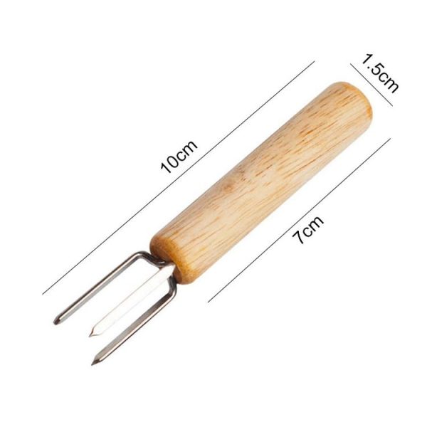 10 PCS Corn Fork Corn Roast Needle Moxa Extender Corn Plug Barbecue Tool Barbecue Fork - Image 2