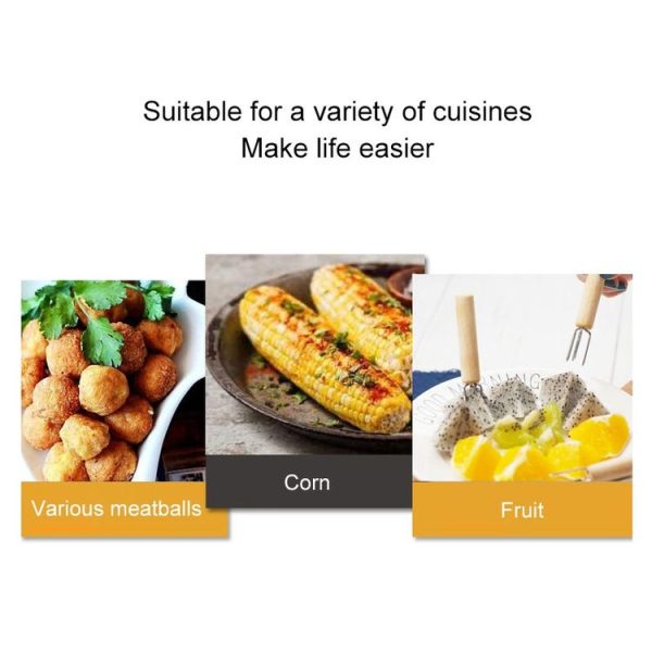 10 PCS Corn Fork Corn Roast Needle Moxa Extender Corn Plug Barbecue Tool Barbecue Fork - Image 8