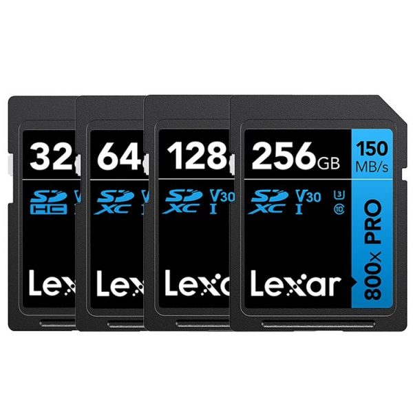 Lexar SD-800X Pro High Speed SD Card SLR Camera Memory Card, Capacity: 32GB - Image 2
