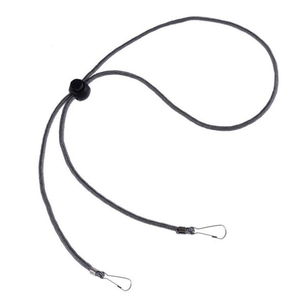 10pcs Mask Anti-lost Adjustable Lanyard and Ear Hook (Grey) - Image 2