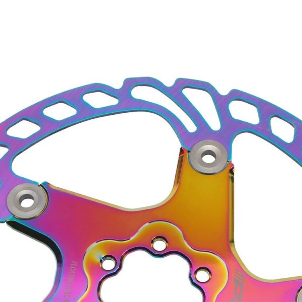 IIIPRO Floating Disc Road Mountain Bike Six Nail Disc Brake Disc, Size: 160mm (Colorful) - Image 3