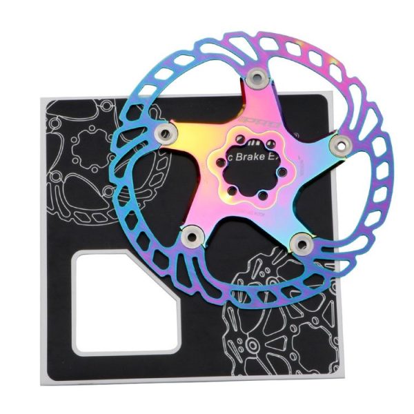 IIIPRO Floating Disc Road Mountain Bike Six Nail Disc Brake Disc, Size: 180mm (Colorful) - Image 10