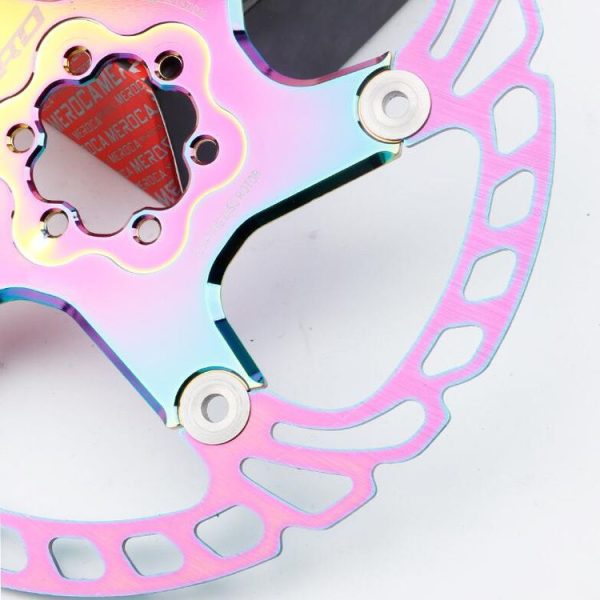 IIIPRO Floating Disc Road Mountain Bike Six Nail Disc Brake Disc, Size: 180mm (Colorful) - Image 4