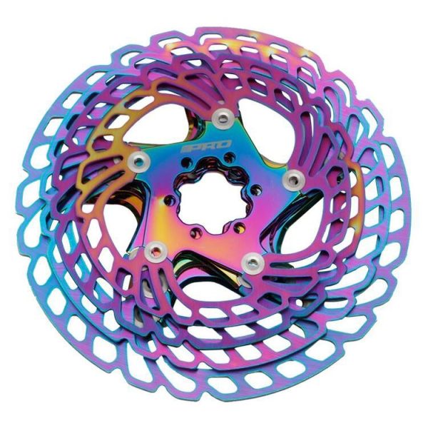 IIIPRO Floating Disc Road Mountain Bike Six Nail Disc Brake Disc, Size: 180mm (Colorful) - Image 8