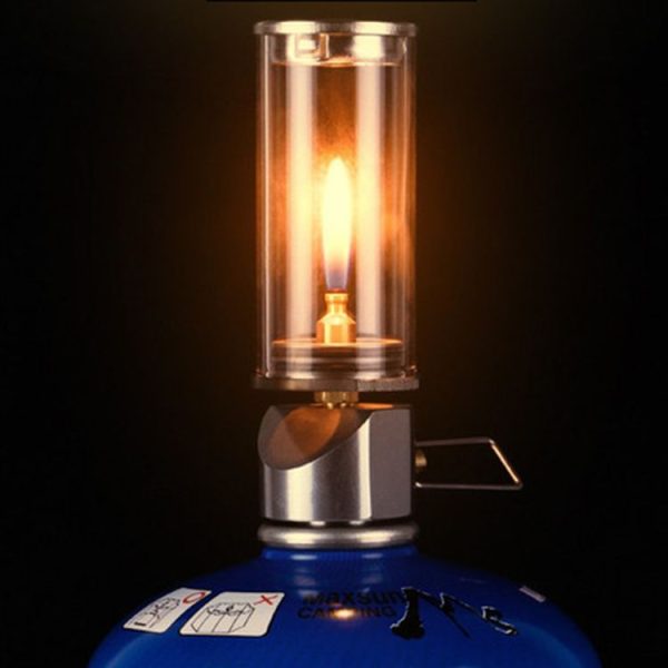 BRS-55 Outdoor Camping Lighting Mini Steam Light Tent Gas Coreless Candle Light - Image 5