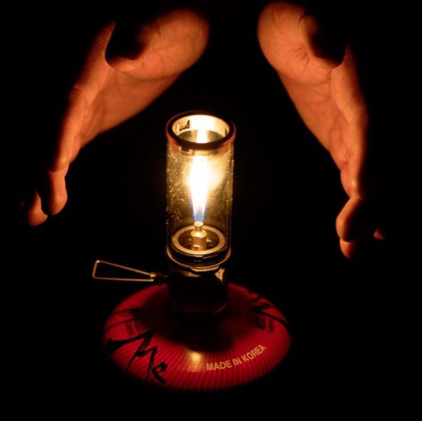 BRS-55 Outdoor Camping Lighting Mini Steam Light Tent Gas Coreless Candle Light - Image 6