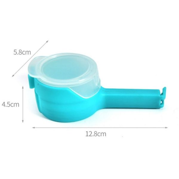 Milk Powder Tea Sealing Clip Snack Bag Plastic Bag Household Sealing Clip (Blue) - Image 2