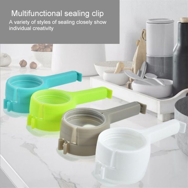 Milk Powder Tea Sealing Clip Snack Bag Plastic Bag Household Sealing Clip (Blue) - Image 4