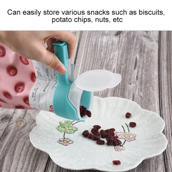 Milk Powder Tea Sealing Clip Snack Bag Plastic Bag Household Sealing Clip (Blue) - Image 5
