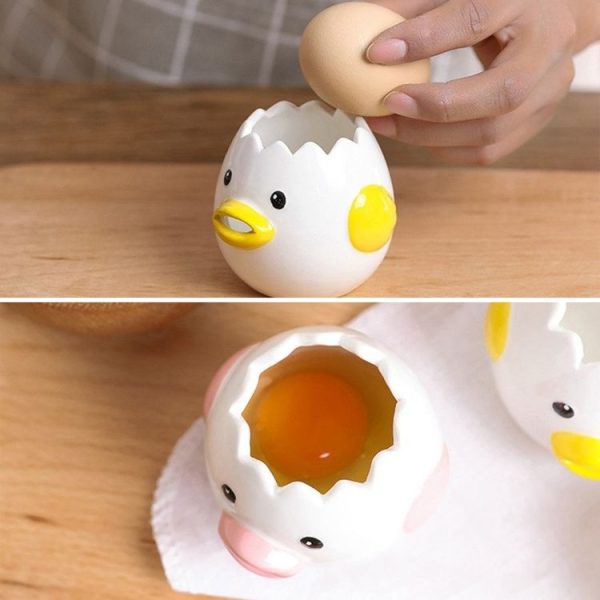 Cartoon Chick Kitchen Baking Tool Household Egg White Separator - Image 4