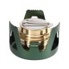 Outdoor Camping Alcohol Stove Vaporized Liquid Alcohol Atove Mini Alcohol Stove Portable Creative Alcohol Stove (Dark Green) - Image 2
