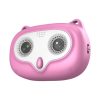 Owl Double Camera Child Camera WIFI Story Talking Digital Camera Toy (Pink) - Image 2