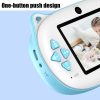 Owl Double Camera Child Camera WIFI Story Talking Digital Camera Toy (Pink) - Image 4
